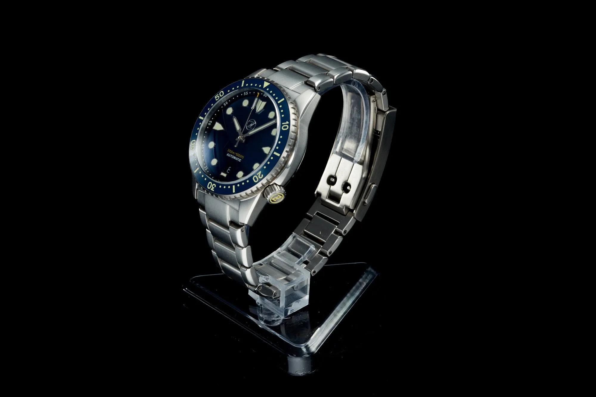 Mako V3 300m Ti 'Blue MOP'
