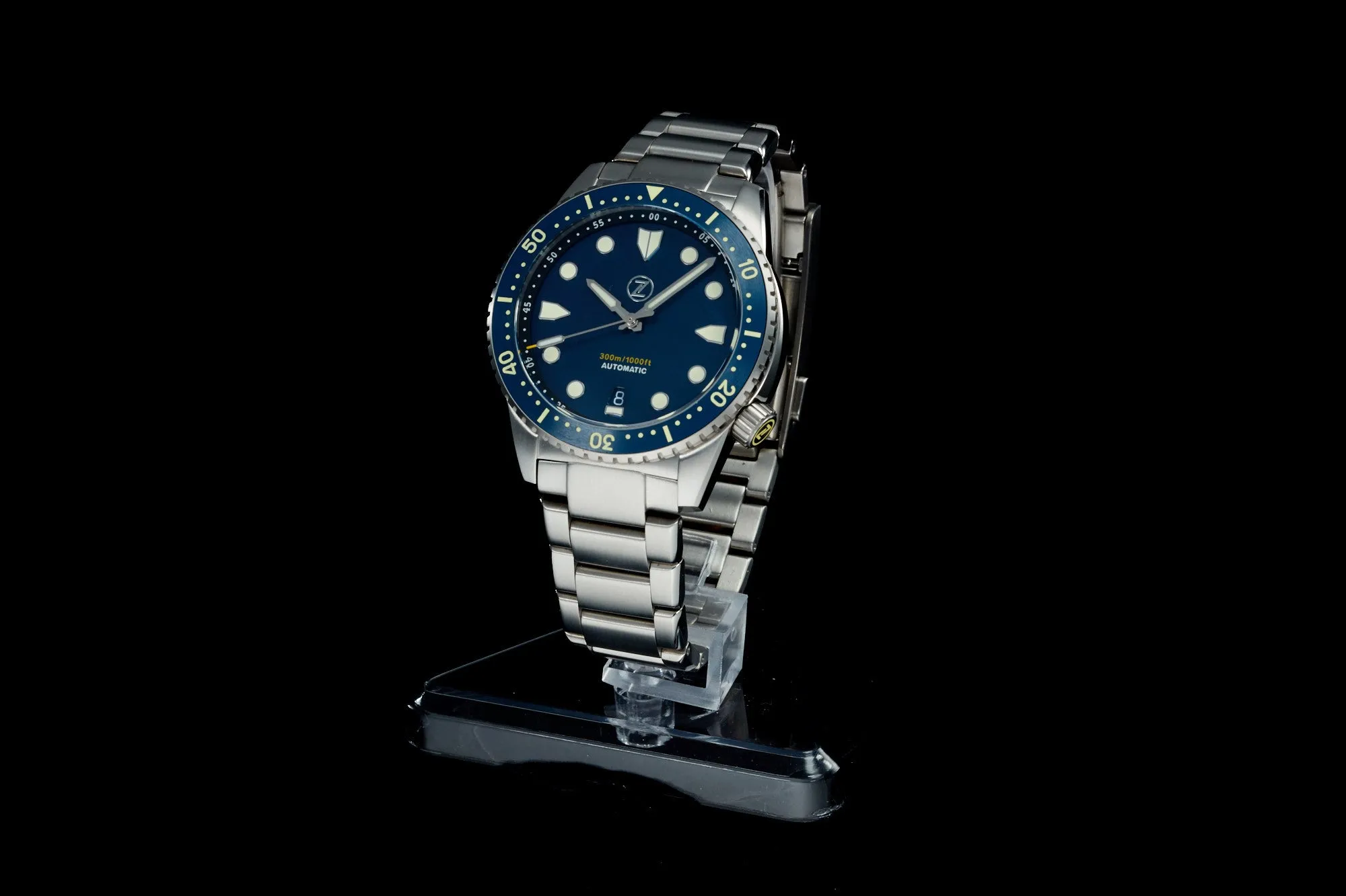 Mako V3 300m Ti 'Blue MOP'