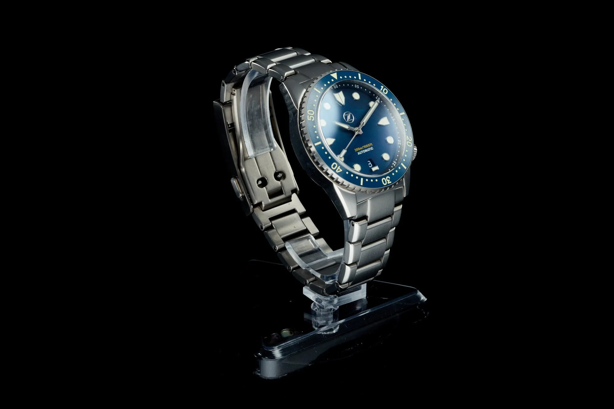 Mako V3 300m Ti 'Blue MOP'