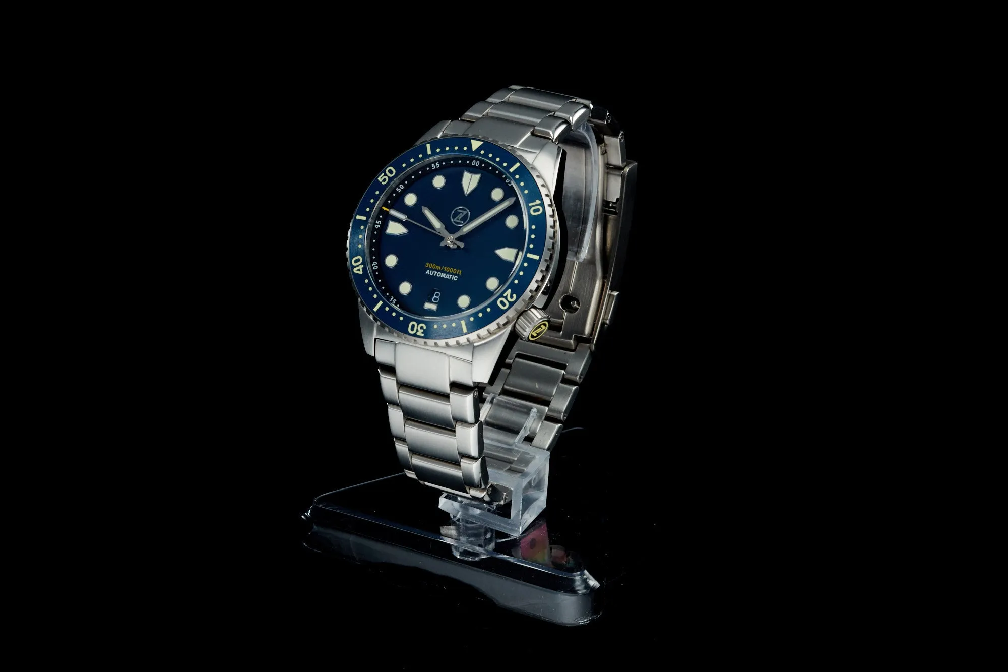 Mako V3 300m Ti 'Blue MOP'
