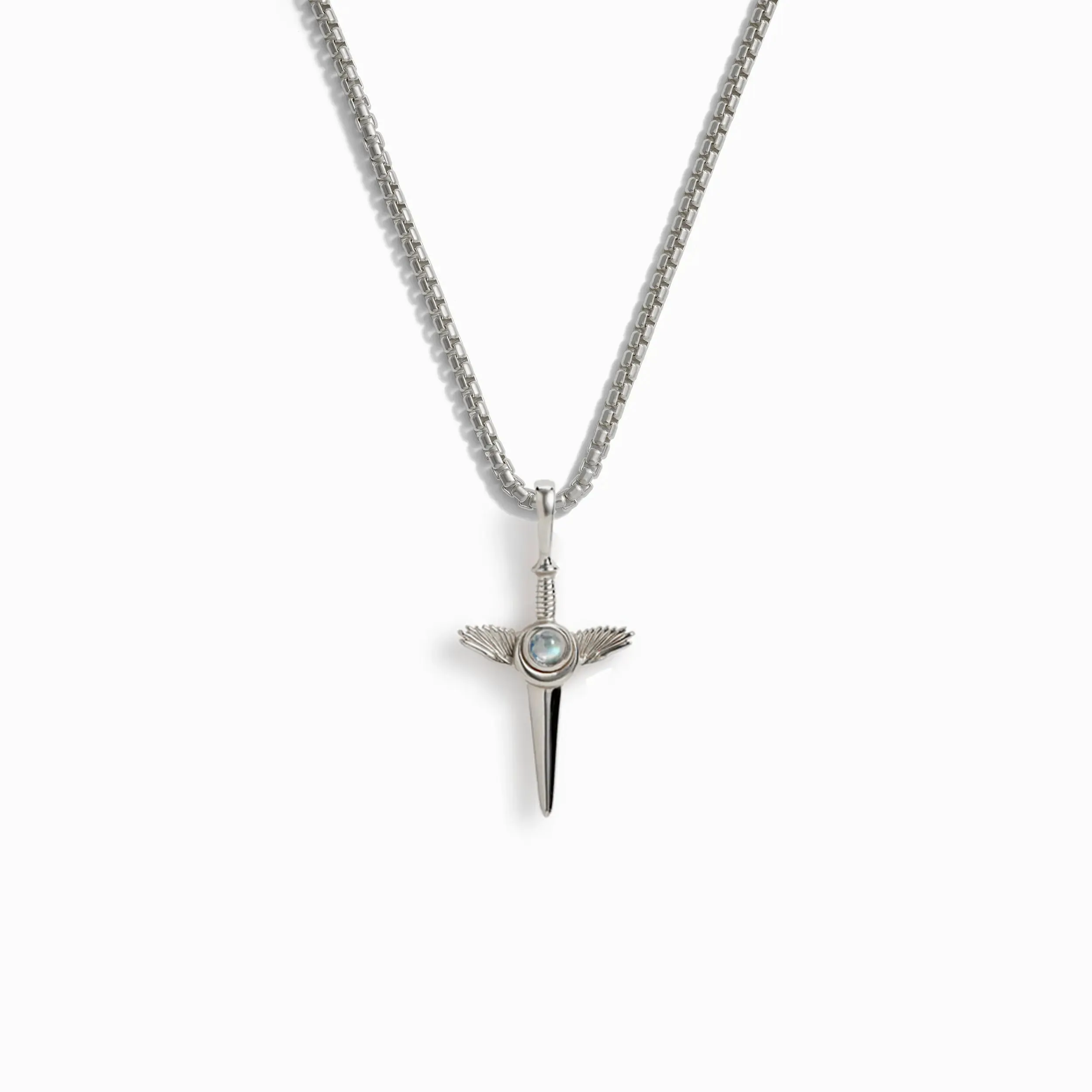 Men's Flying Dagger Necklace