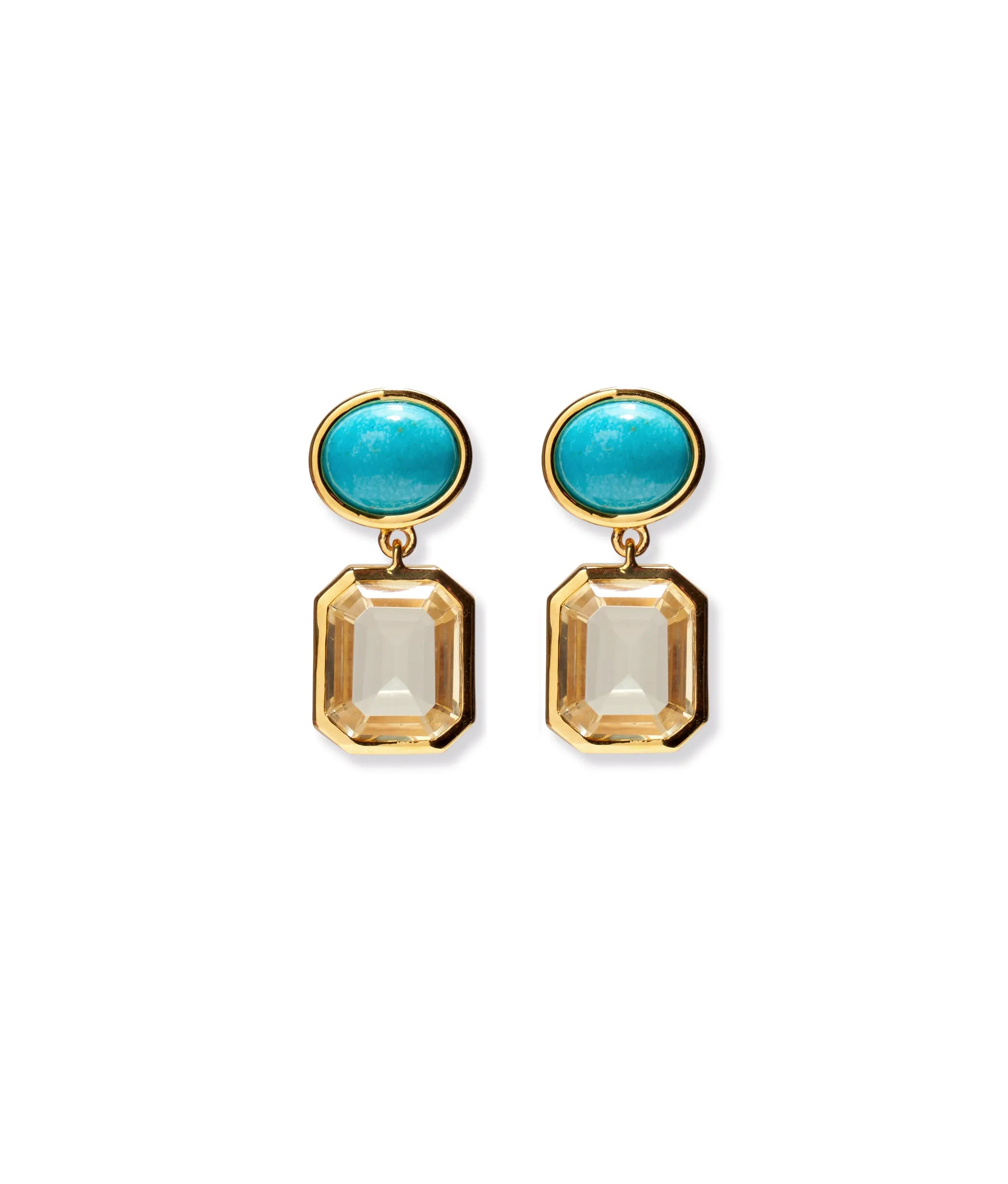 Mini Lush Earrings in Lemon