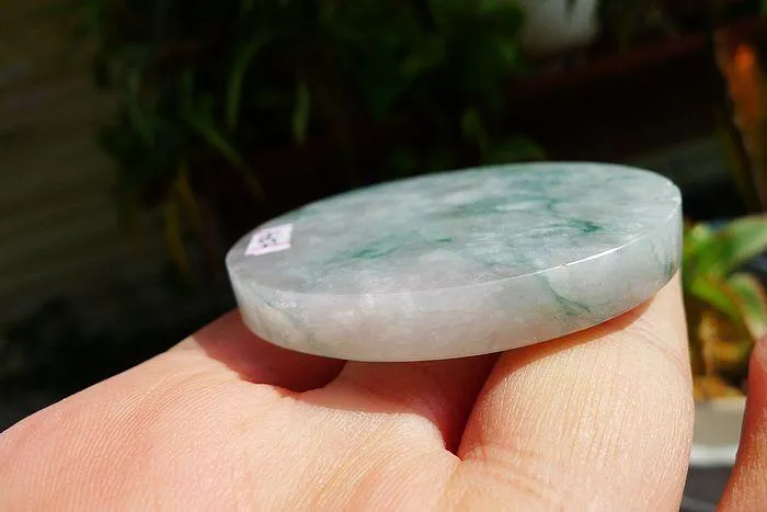 Natural Jade Rough Jadeite Raw (60g,5.5X0.7cm)