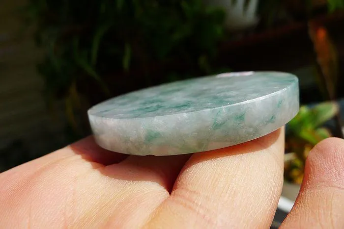 Natural Jade Rough Jadeite Raw (60g,5.5X0.7cm)