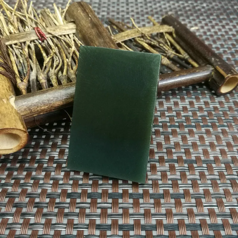 Natural Kunlun Jade Rough Nephrite Raw (30g,5X3.2X0.6cm)