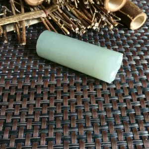 Natural Kunlun Jade Rough Nephrite Raw (43g,5X1.9cm)