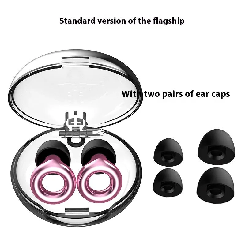 Noise Reduction Sleep Earplugs - 2 Pairs