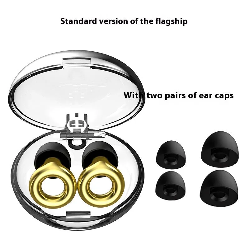 Noise Reduction Sleep Earplugs - 2 Pairs
