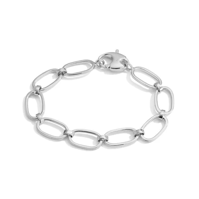 Omega Bracelet, Silver