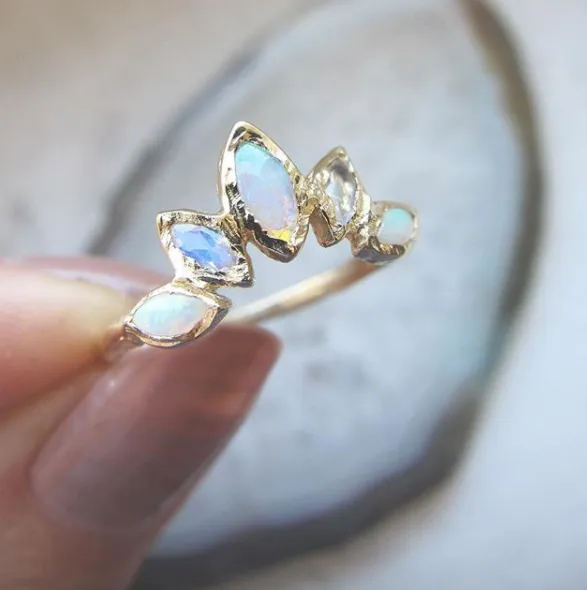 Palm Paradise Ring