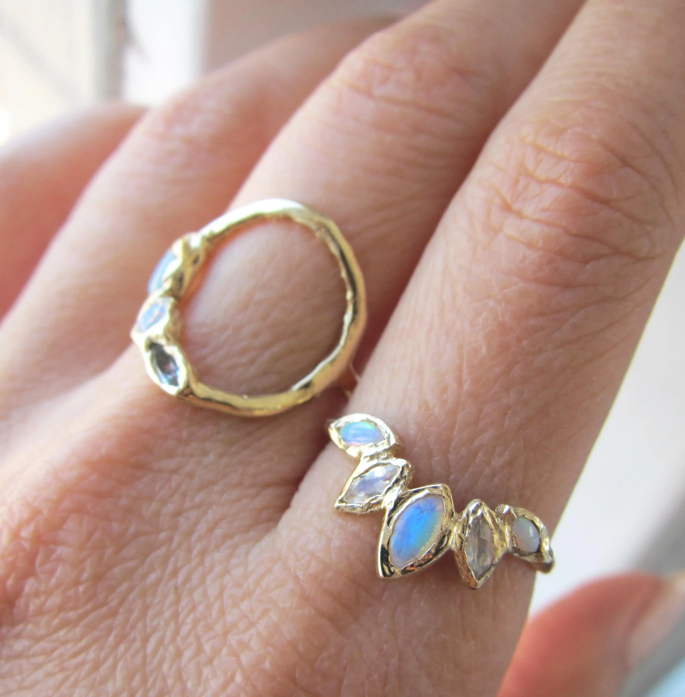 Palm Paradise Ring