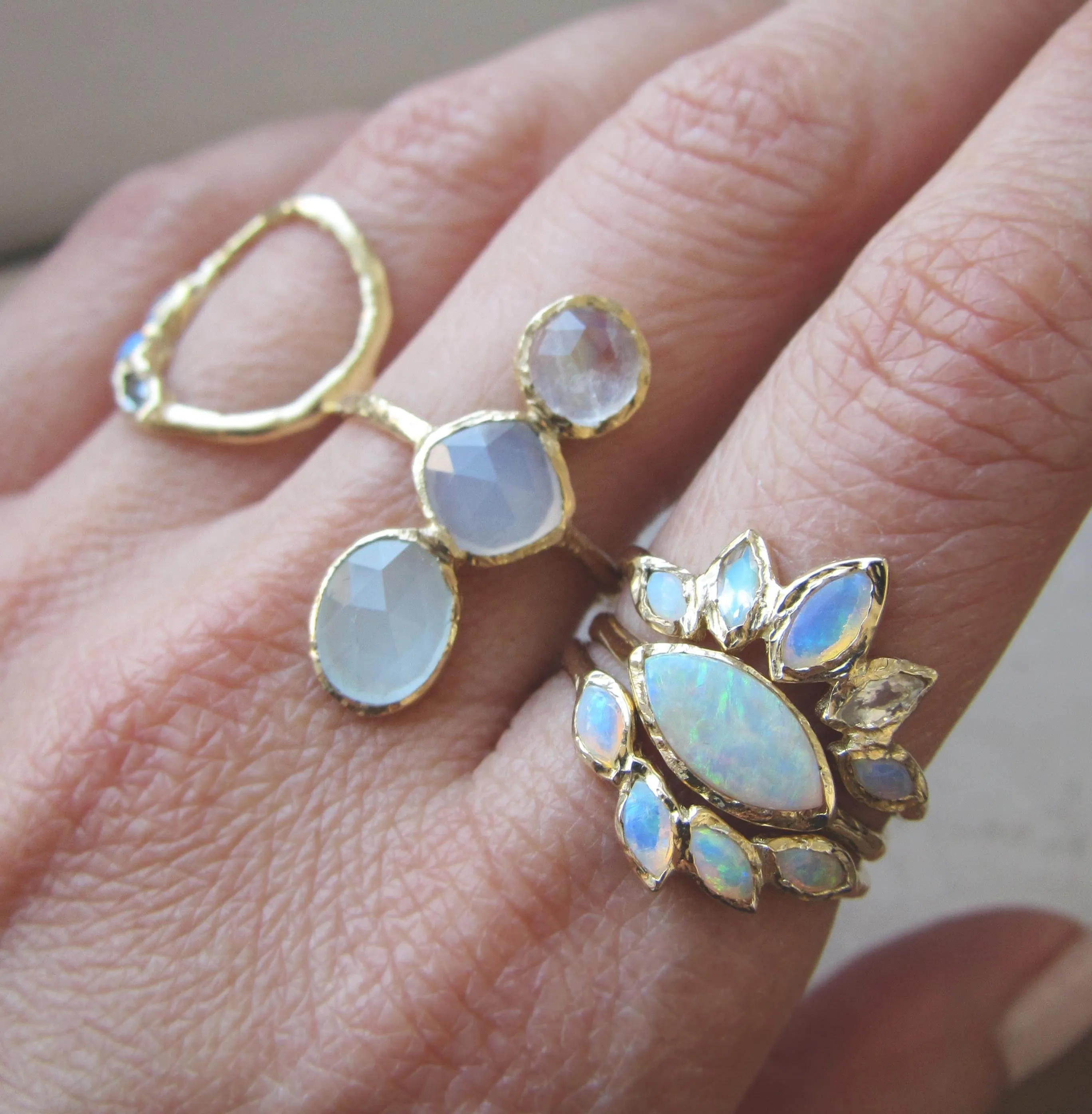 Palm Paradise Ring