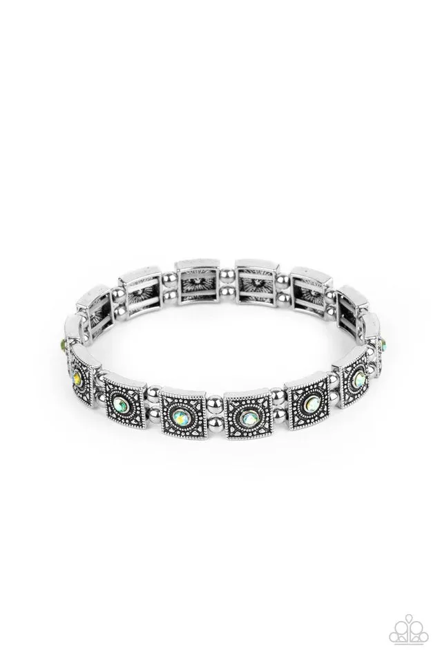 Paparazzi Bracelet ~ Cosmic Conquest - Green