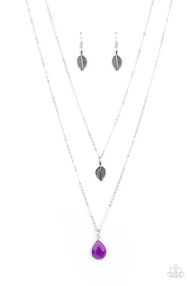 Paparazzi Necklace ~ Natural Essence - Purple