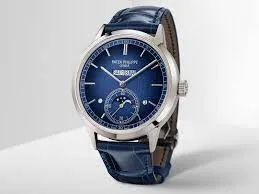 Patek Philippe Perpetual Calendar  In-Line Perpetual Calendar 41mm Platinum Case (Reference # 5236P-001)