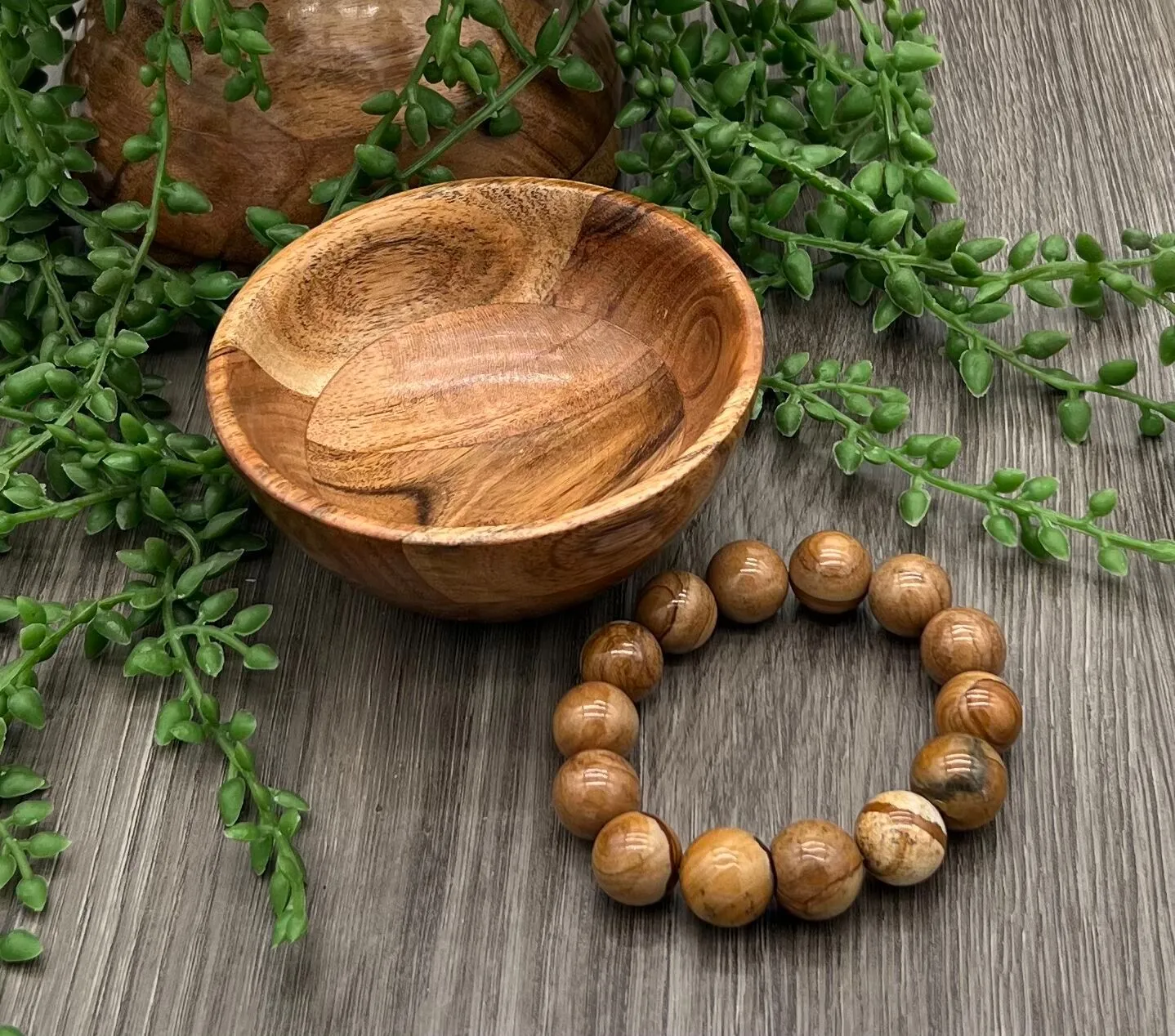 Petrified Wood Bracelet