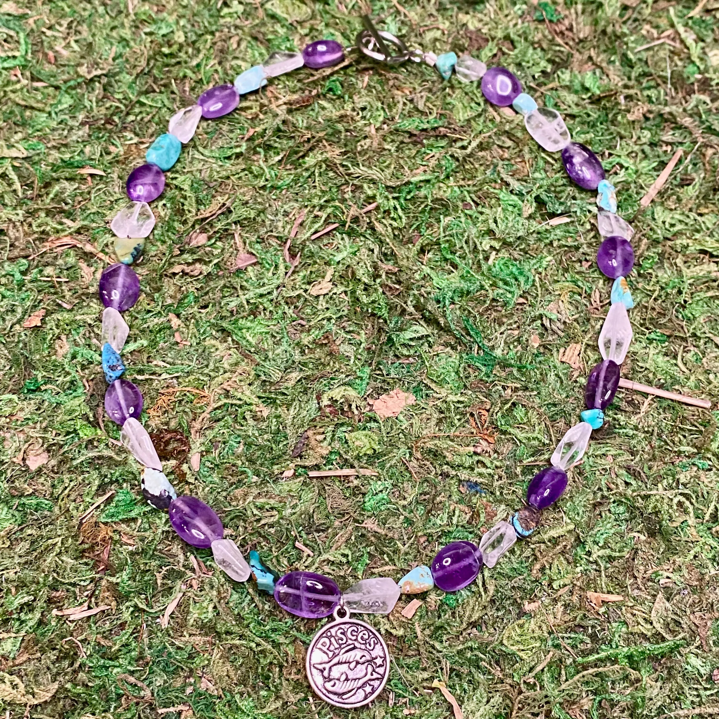 Pisces Zodiac Necklace