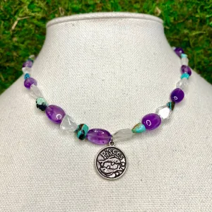 Pisces Zodiac Necklace