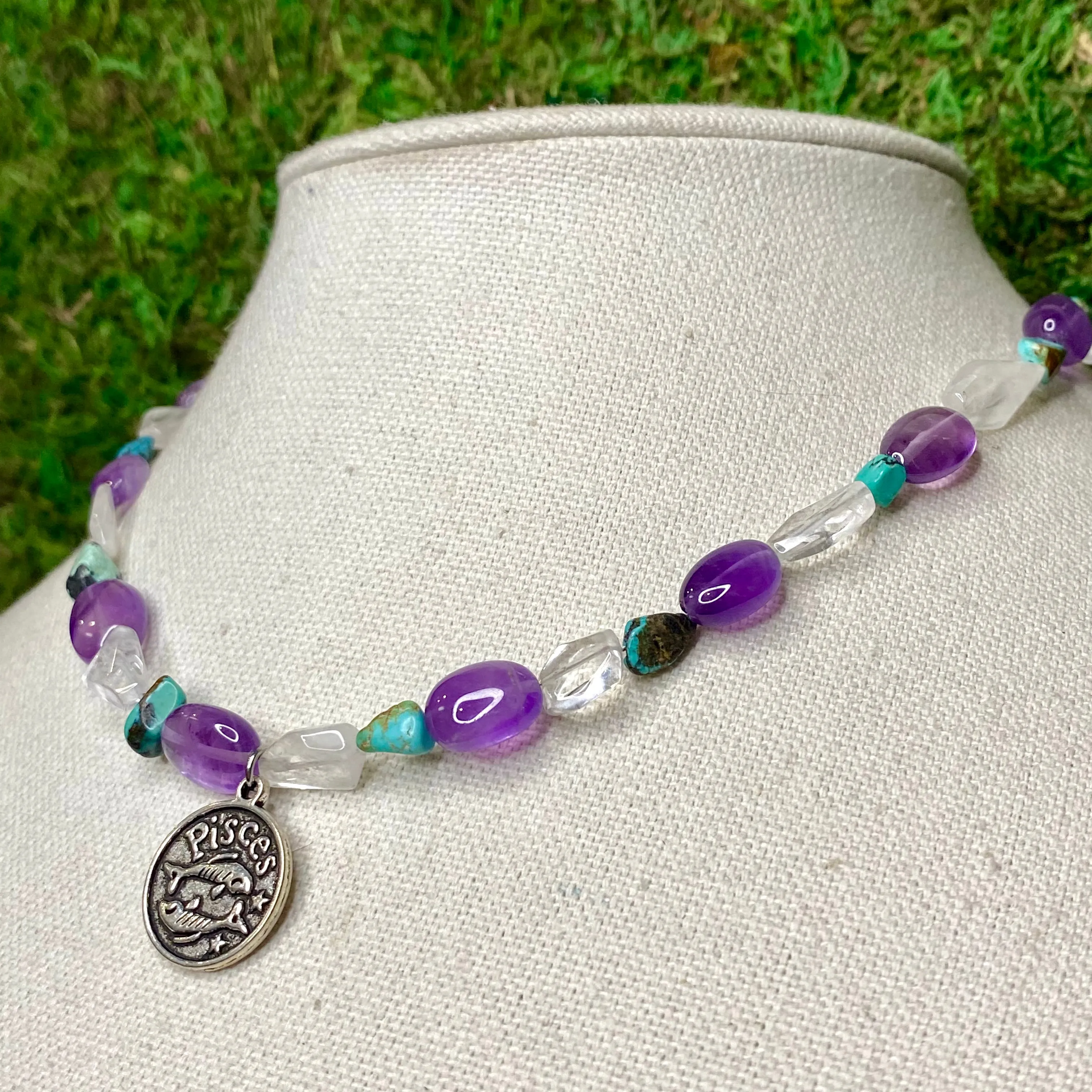 Pisces Zodiac Necklace