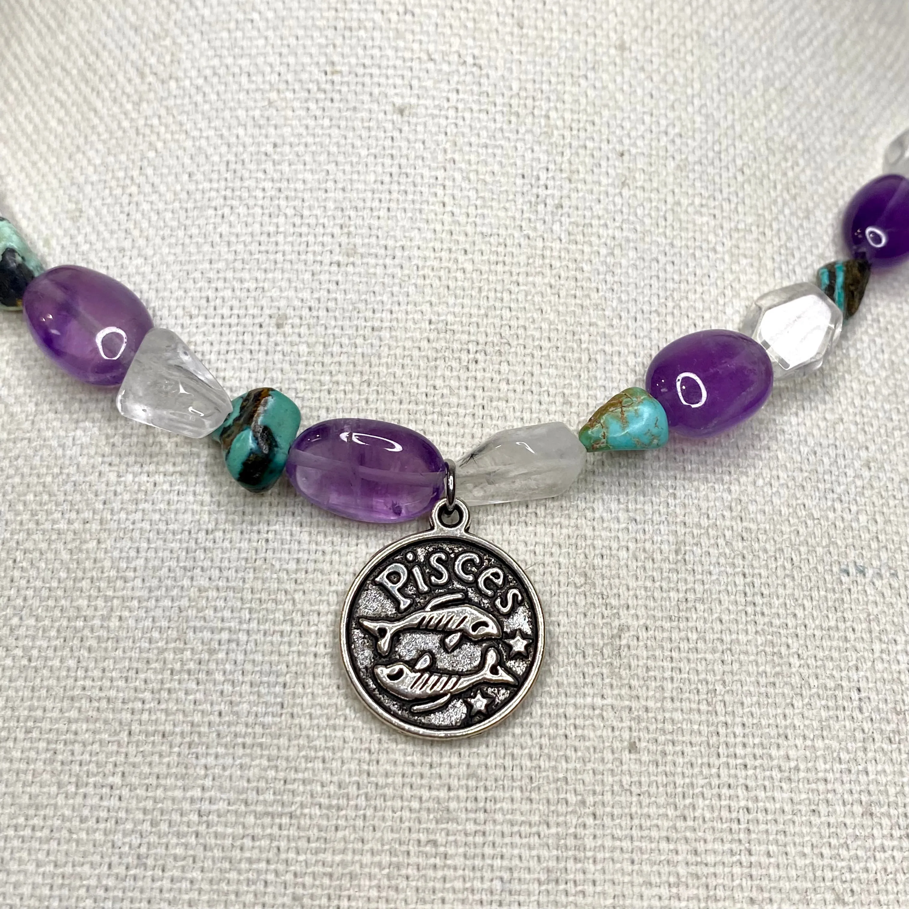 Pisces Zodiac Necklace