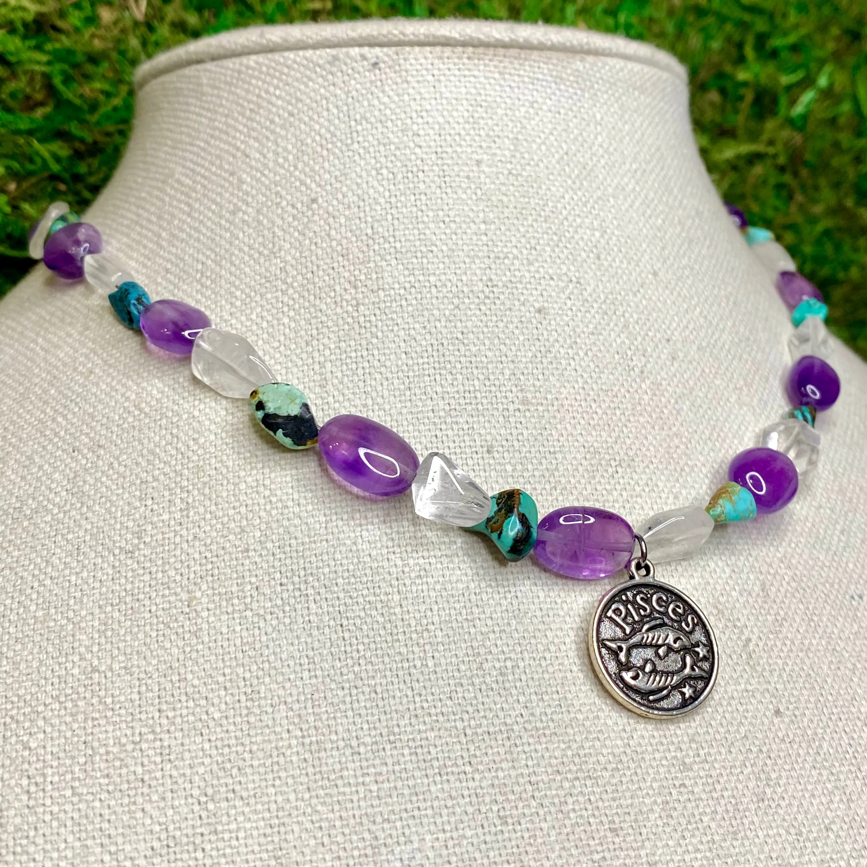 Pisces Zodiac Necklace