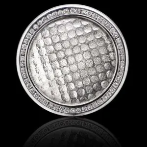 Platinum and Diamond Ball Marker