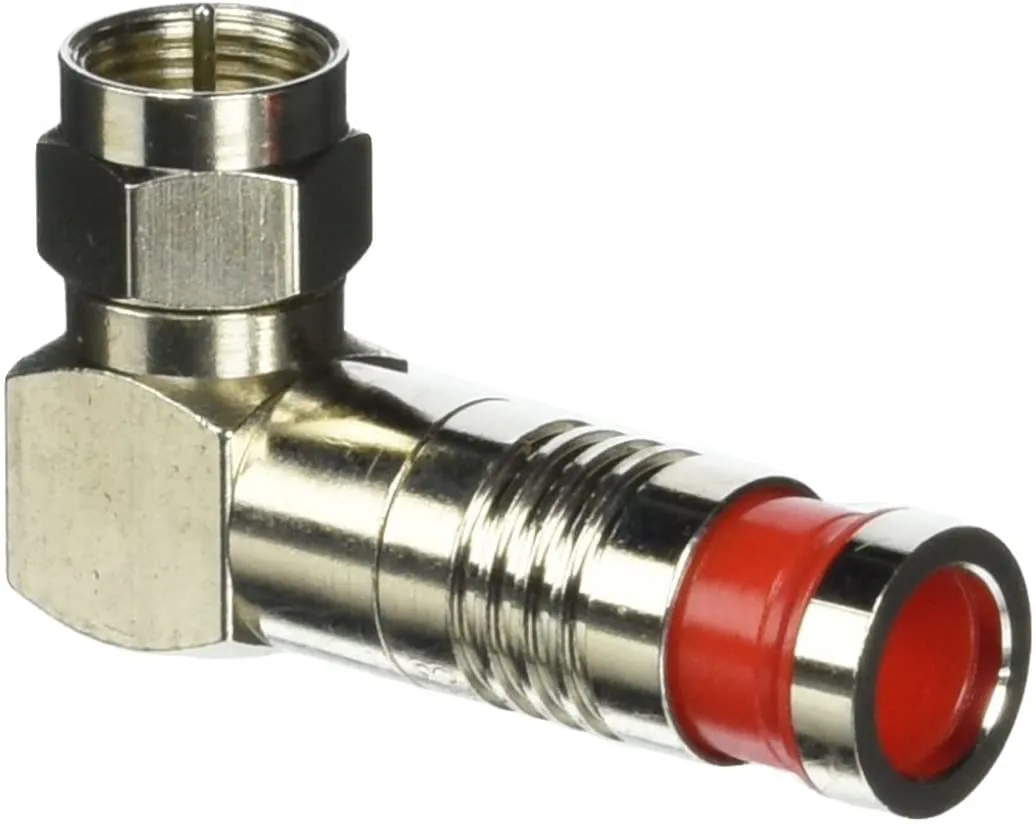 Platinum Tools 18013 F RG59 RA Compression, Nickel 3/Clamshell, Pack of 3