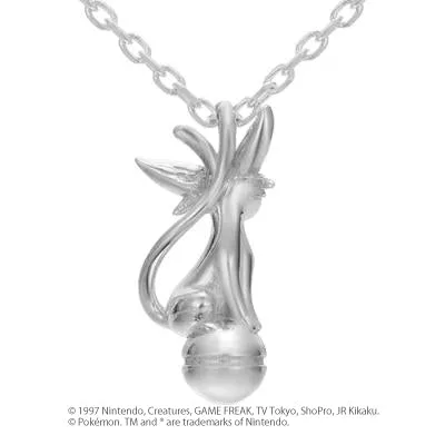 [Pokémon]Espeon & Pokéball necklace platinium