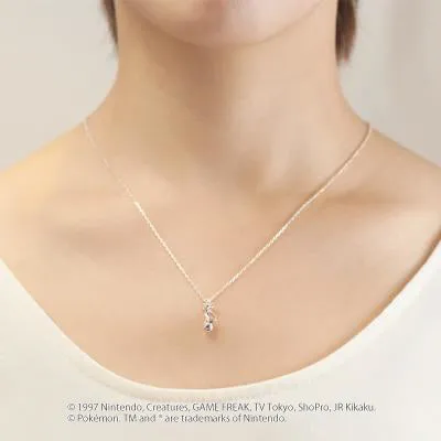 [Pokémon]Espeon & Pokéball necklace platinium