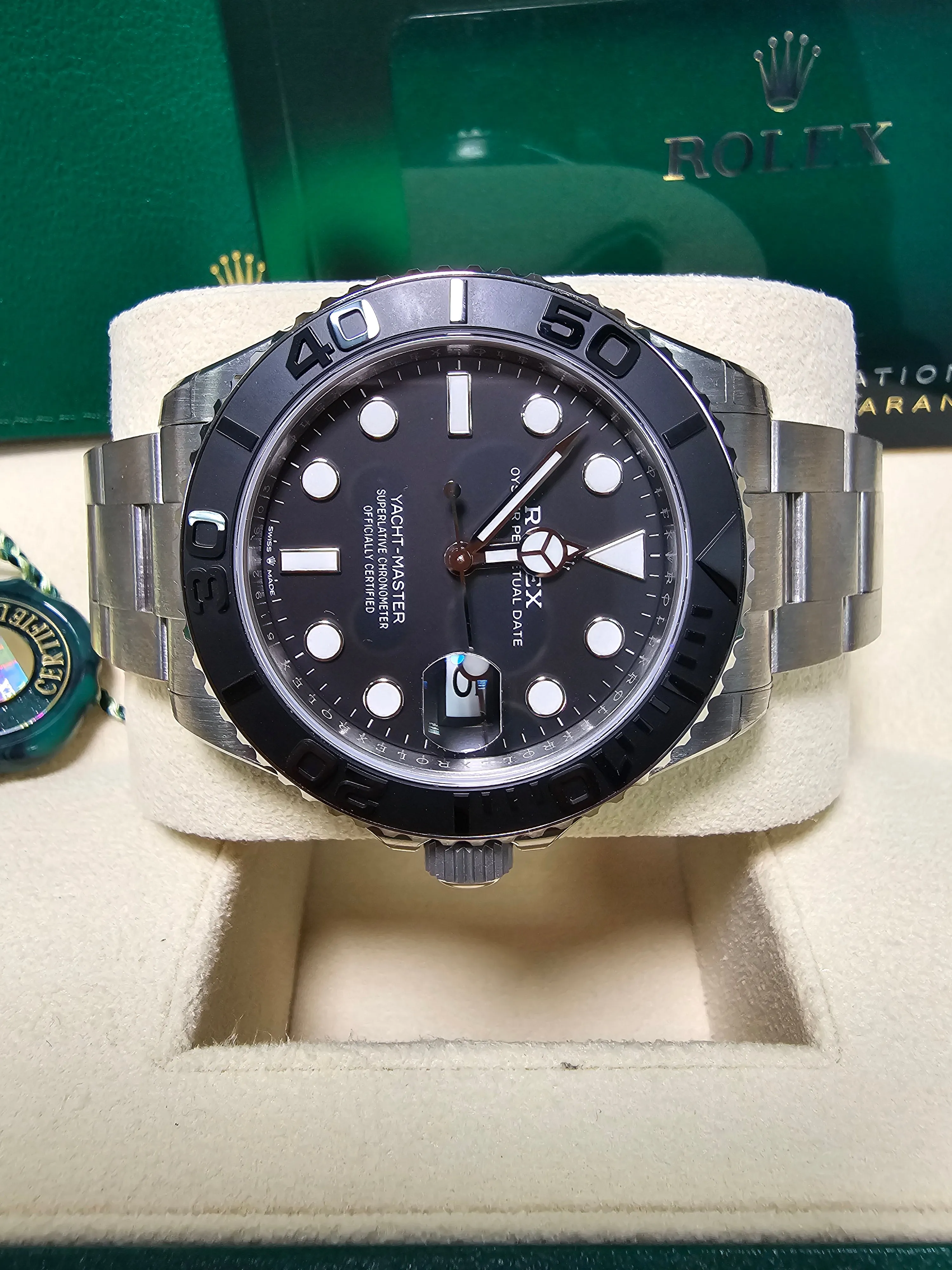 Rolex Yacht-Master 42mm Titanium Black Dial - 226627 - New 2024