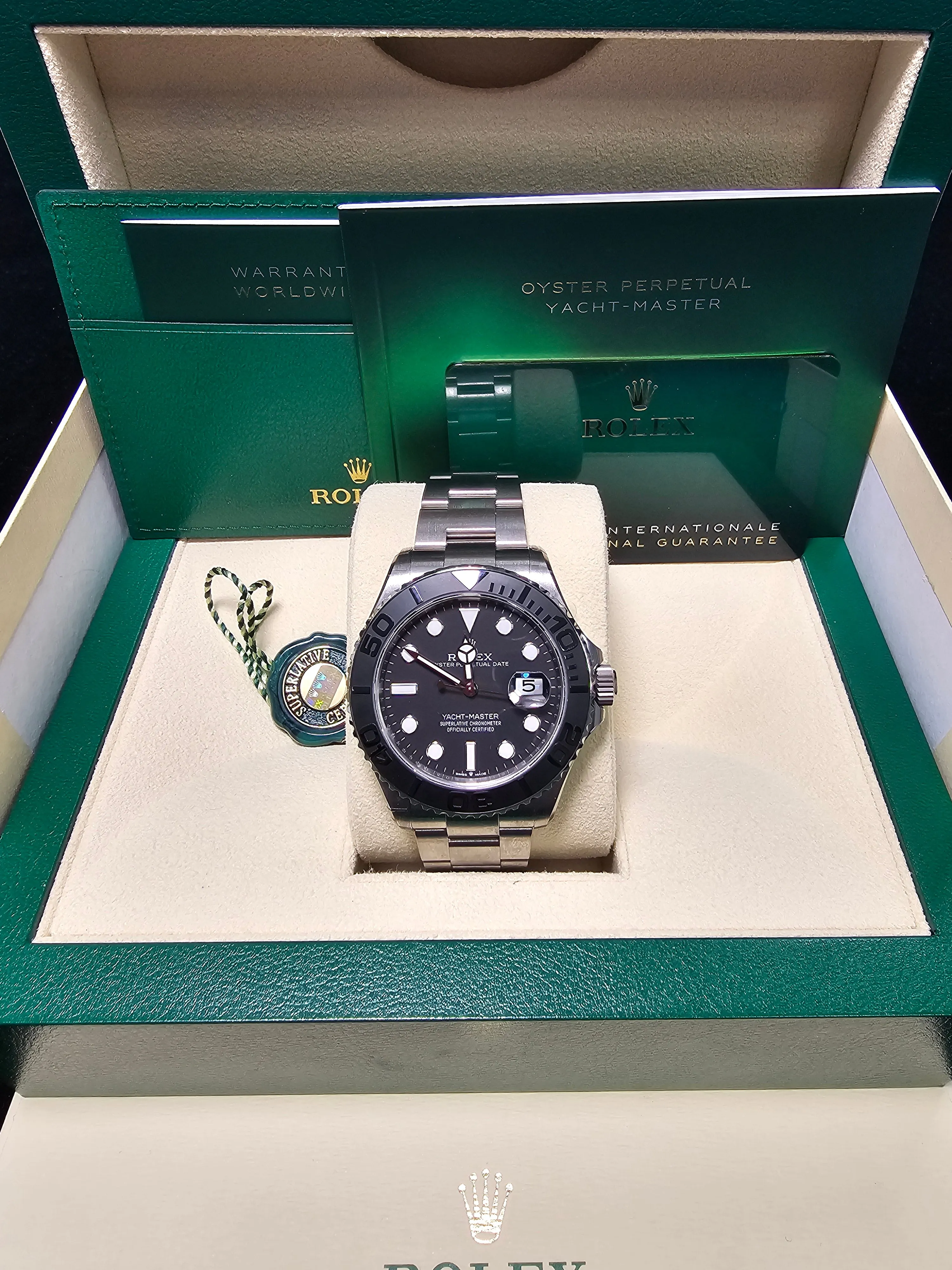 Rolex Yacht-Master 42mm Titanium Black Dial - 226627 - New 2024