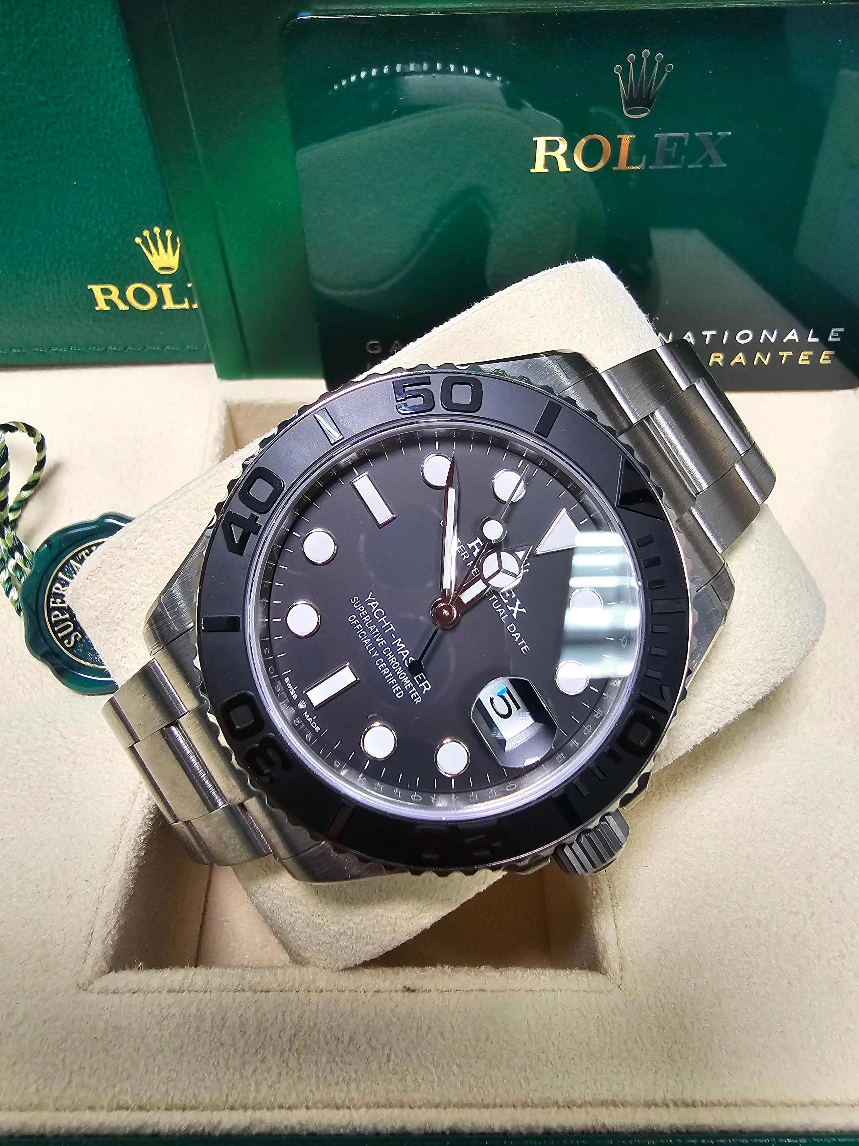 Rolex Yacht-Master 42mm Titanium Black Dial - 226627 - New 2024