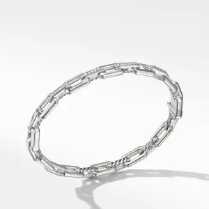 Stax Link Bracelet with Diamonds