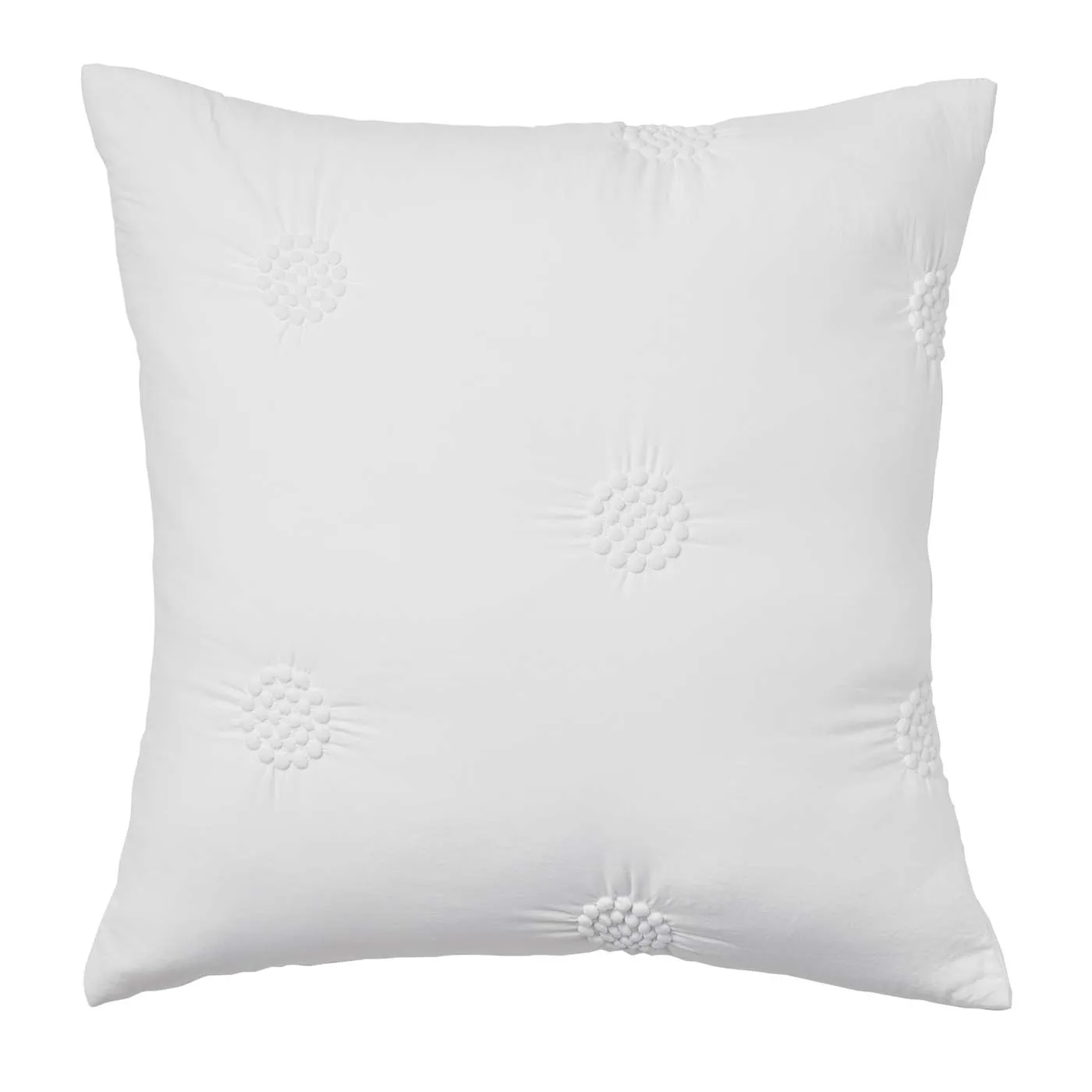 Summer White European Pillowcase by Platinum
