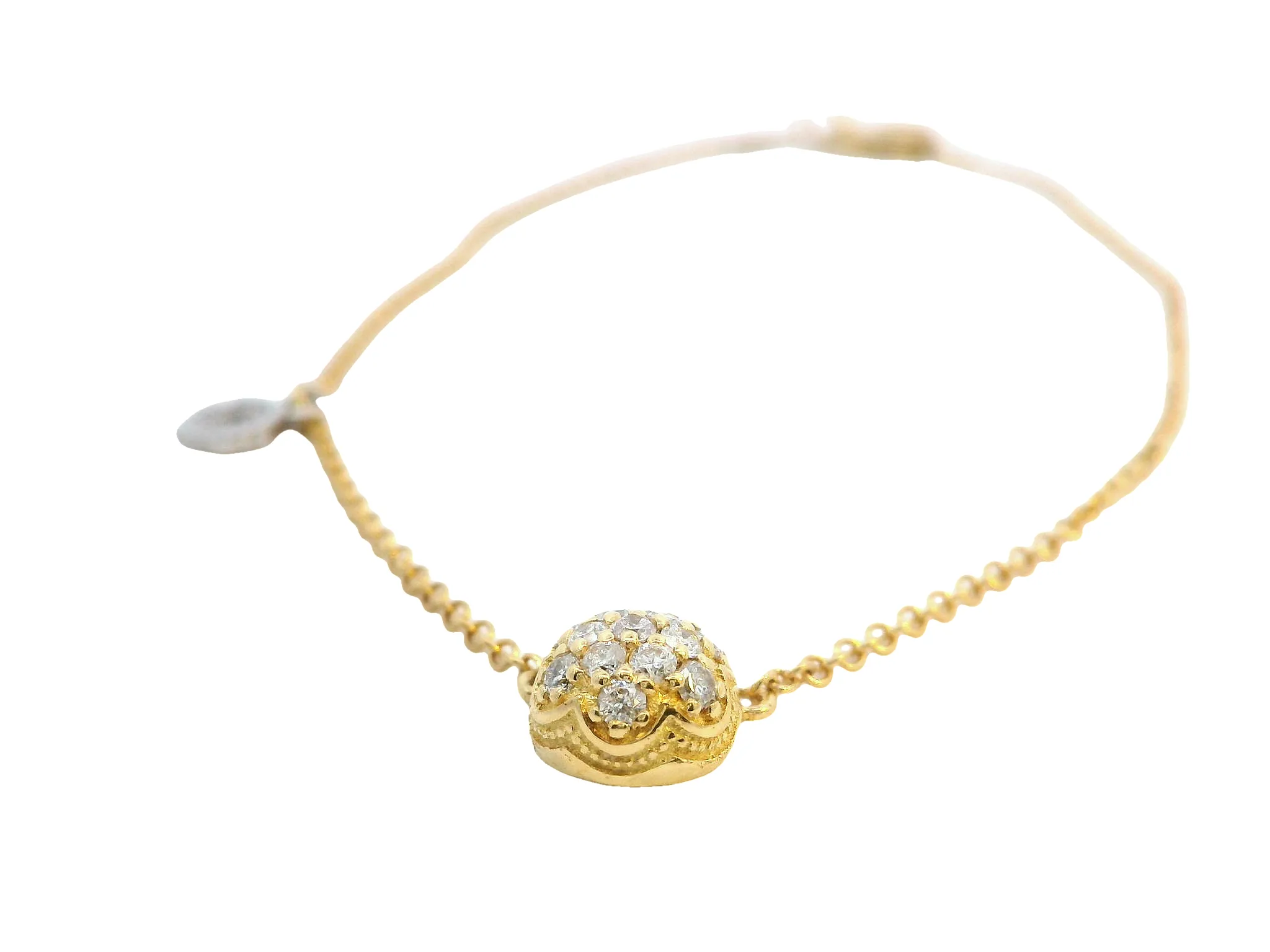 TACORI Diamond-Cluster Chain Bracelet