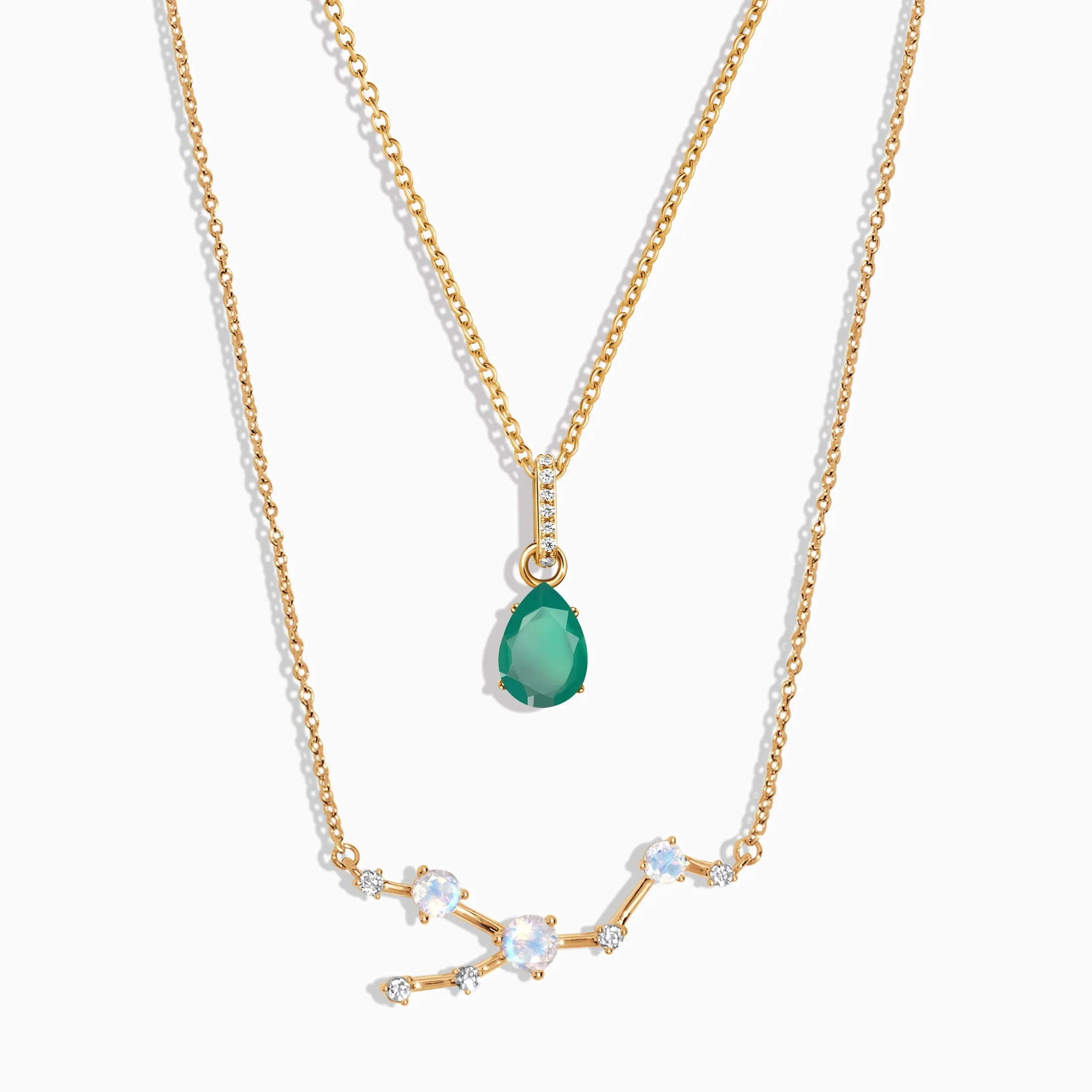 Taurus Zodiac Constellation & Green Onyx Sway