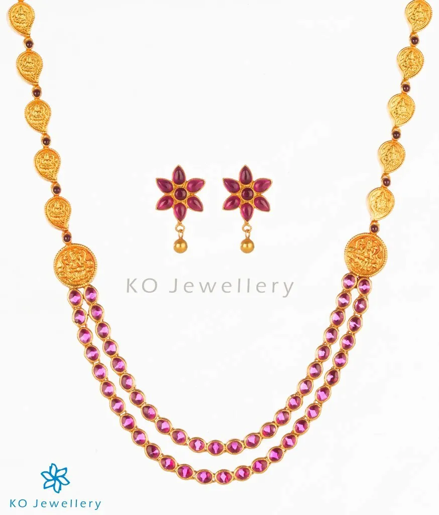 The Aparajita Silver Lakshmi Coin Necklace