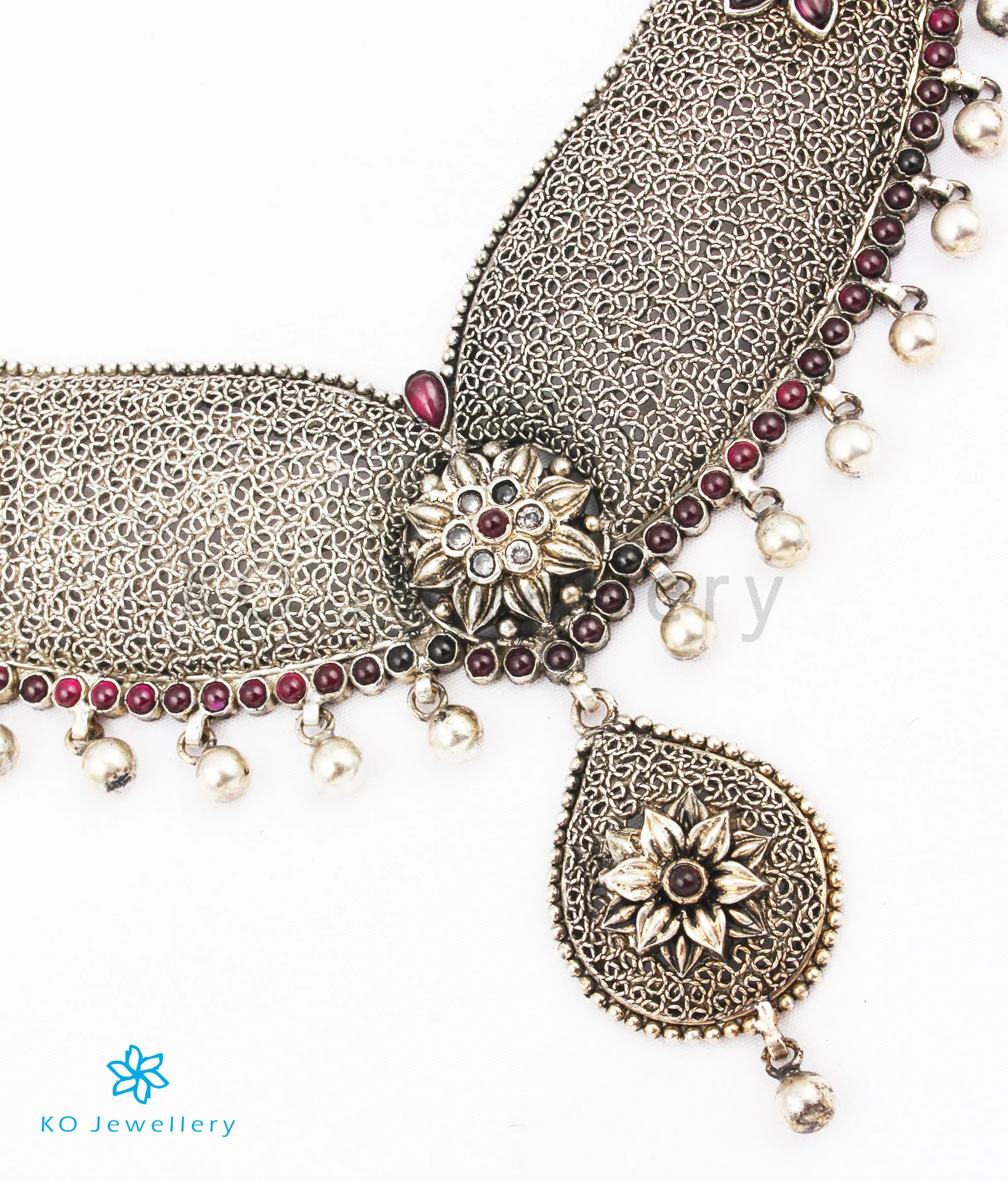 The Ayesha Silver Choker Necklace