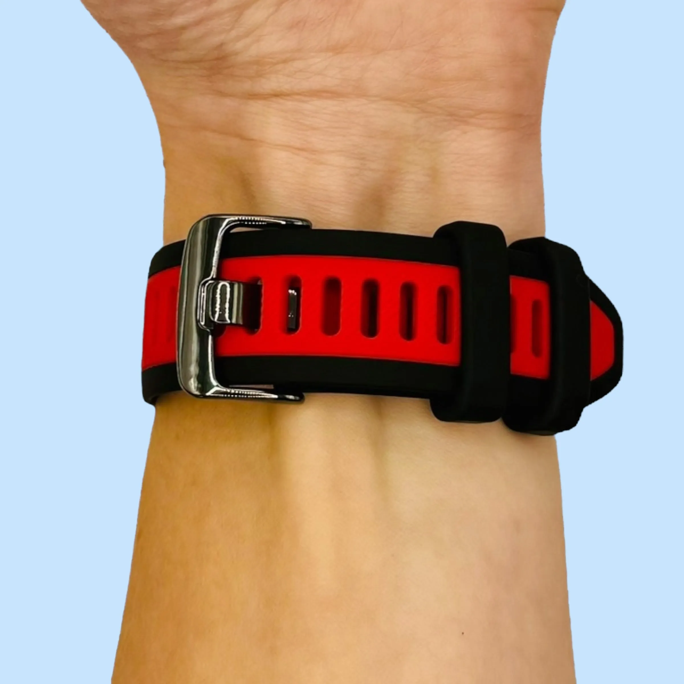 Ticwatch E & C2 Dual Colour Silicone Watch Straps