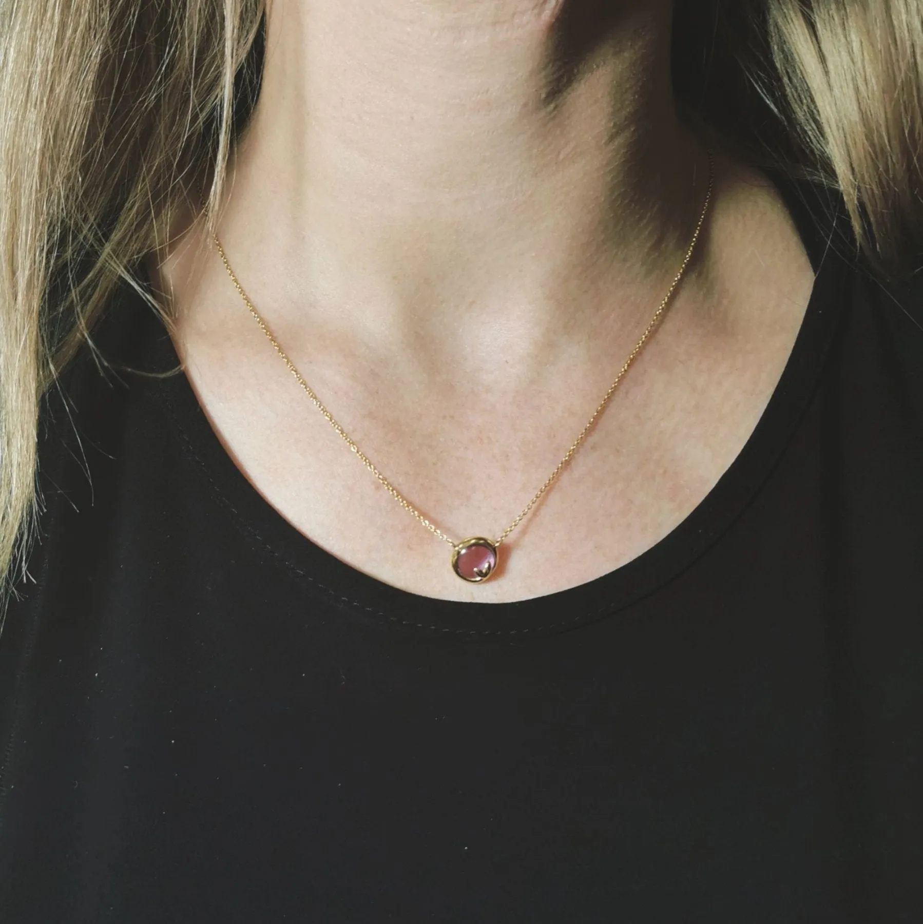 'Tiffany & Co.' Paloma Picasso Olive Leaf Amethyst Necklace | 3.00 ct | 18" |